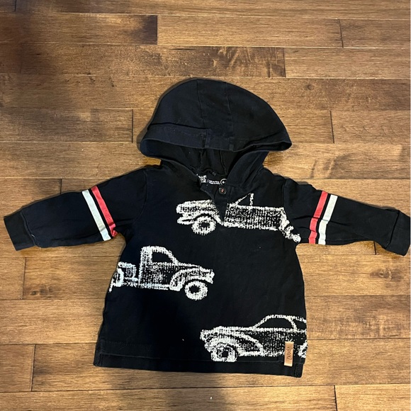 Deux par Deux hooded t-shirt - Picture 1 of 2